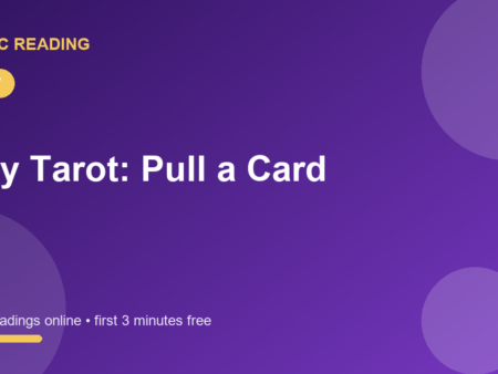 Daily Tarot: How to Pull a Card Each Morning